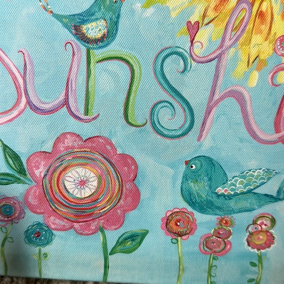 Hello Sunshine Canvas NWT - Picture 5 of 7